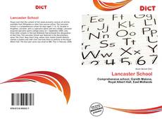 Bookcover of Lancaster School