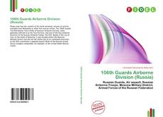 Portada del libro de 106th Guards Airborne Division (Russia)