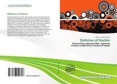 Buchcover von Defense of Harbin