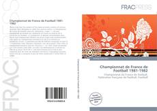 Championnat de France de Football 1981-1982的封面