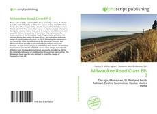 Milwaukee Road Class EP-2 kitap kapağı