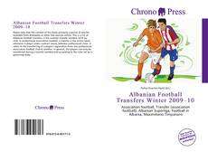 Portada del libro de Albanian Football Transfers Winter 2009–10