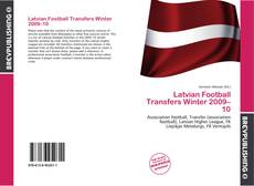 Portada del libro de Latvian Football Transfers Winter 2009–10