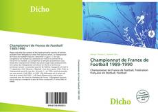 Capa do livro de Championnat de France de Football 1989-1990 