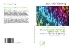 Championnat de France de Football 1997-1998 kitap kapağı