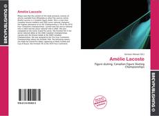 Portada del libro de Amélie Lacoste