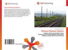 Capa do livro de Elsham Railway Station 