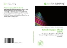 Fallschirmjäger (World War II) kitap kapağı