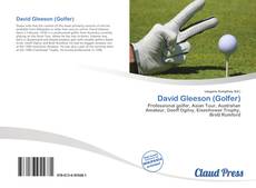 Bookcover of David Gleeson (Golfer)