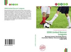 Bookcover of 2006 United Soccer Leagues