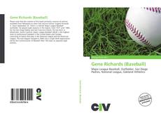 Portada del libro de Gene Richards (Baseball)