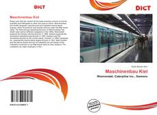 Maschinenbau Kiel的封面