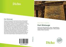 Capa do livro de Fort Watauga 