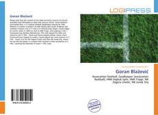 Capa do livro de Goran Blažević 