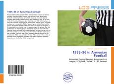 Capa do livro de 1995–96 in Armenian Football 