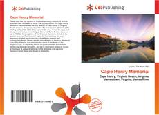 Capa do livro de Cape Henry Memorial 