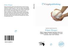 Bookcover of Elmer Rieger