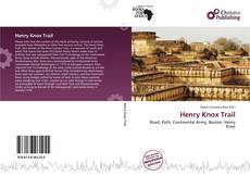 Copertina di Henry Knox Trail