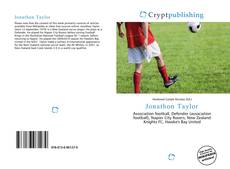 Buchcover von Jonathon Taylor