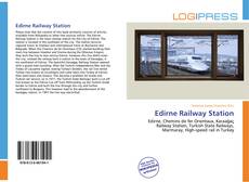 Capa do livro de Edirne Railway Station 