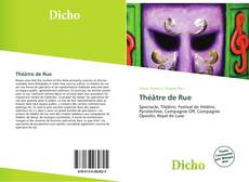 Capa do livro de Théâtre de Rue 