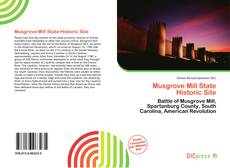 Musgrove Mill State Historic Site的封面