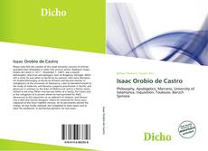 Capa do livro de Isaac Orobio de Castro 