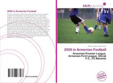 Capa do livro de 2000 in Armenian Football 