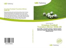 Capa do livro de Croatian Football Transfers Winter 2008–09 