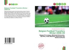 Portada del libro de Belgian Football Transfers Winter 2008–09