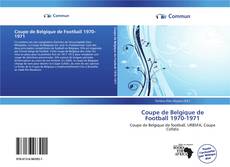 Coupe de Belgique de Football 1970-1971 kitap kapağı