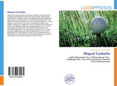 Capa do livro de Miguel Carballo 