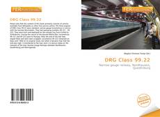Bookcover of DRG Class 99.22
