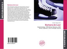 Bookcover of Barbara de Loor