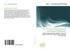 Capa do livro de Luis Rivera (Pitcher) 
