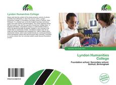 Buchcover von Lyndon Humanities College