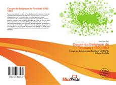 Buchcover von Coupe de Belgique de Football 1982-1983