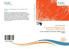 Copertina di Coupe de Belgique de Football 1997-1998