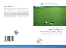 Portada del libro de Anna Nordqvist