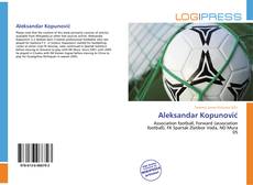 Capa do livro de Aleksandar Kopunović 