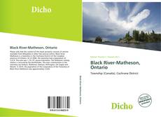 Black River-Matheson, Ontario kitap kapağı