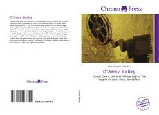 Capa do livro de D'Army Bailey 