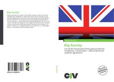 Portada del libro de Big Society