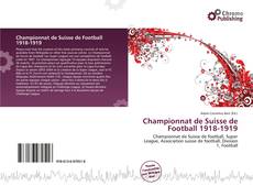 Couverture de Championnat de Suisse de Football 1918-1919