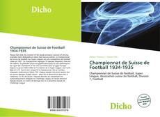 Championnat de Suisse de Football 1934-1935 kitap kapağı