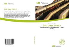 Capa do livro de ČSD Class E 669.2 