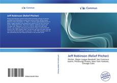 Portada del libro de Jeff Robinson (Relief Pitcher)