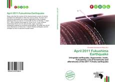 Capa do livro de April 2011 Fukushima Earthquake 