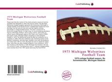 Обложка 1975 Michigan Wolverines Football Team