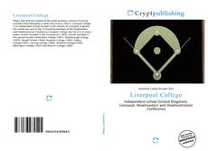 Bookcover of Liverpool College